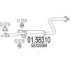 MTS 01.58310 Middle Silencer